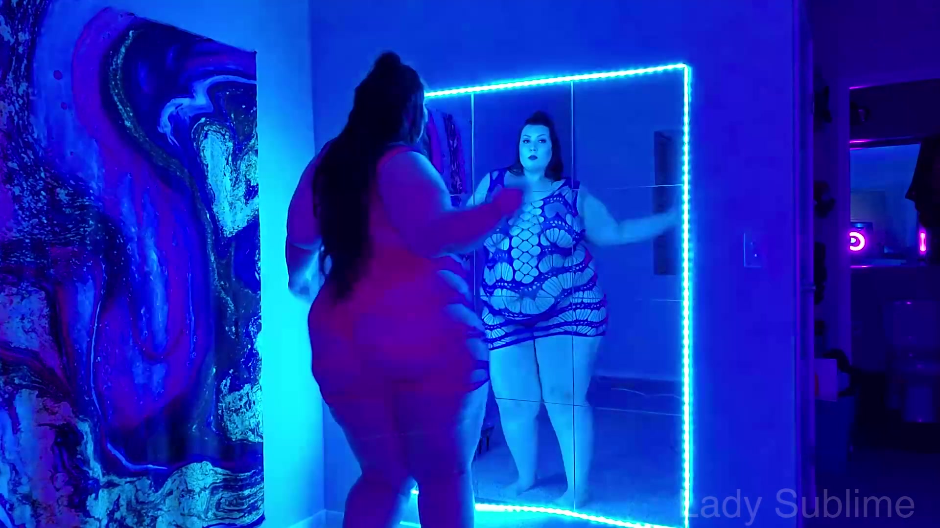 Bbw Striptease And Lapdance Pov - Sex Movies Featuring Lady Sublime