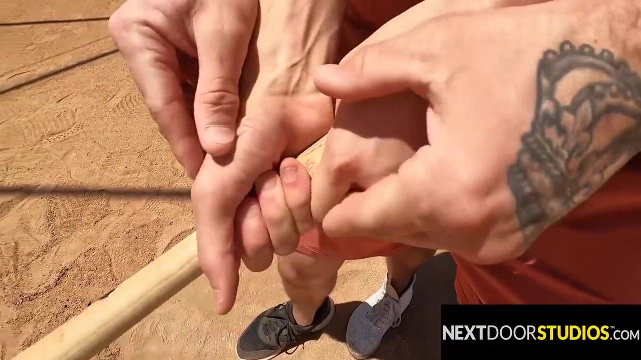 Inked Up Baseball Player Railed By Twink Teammate 12 Min - Collin Merp And Blain O Connor