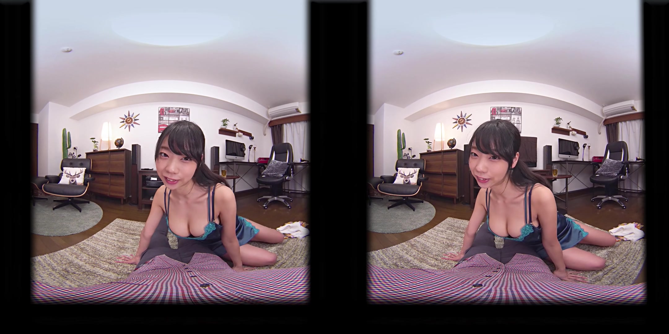 Hikaru Aoyama - A Bubble Bath and Close-Up Massage Together - VRJapaneseidolsParty