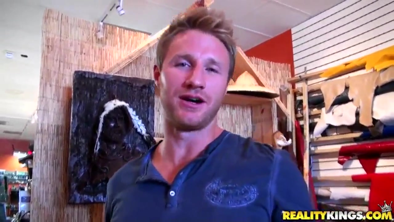 Get gets fucked in a clothes shop