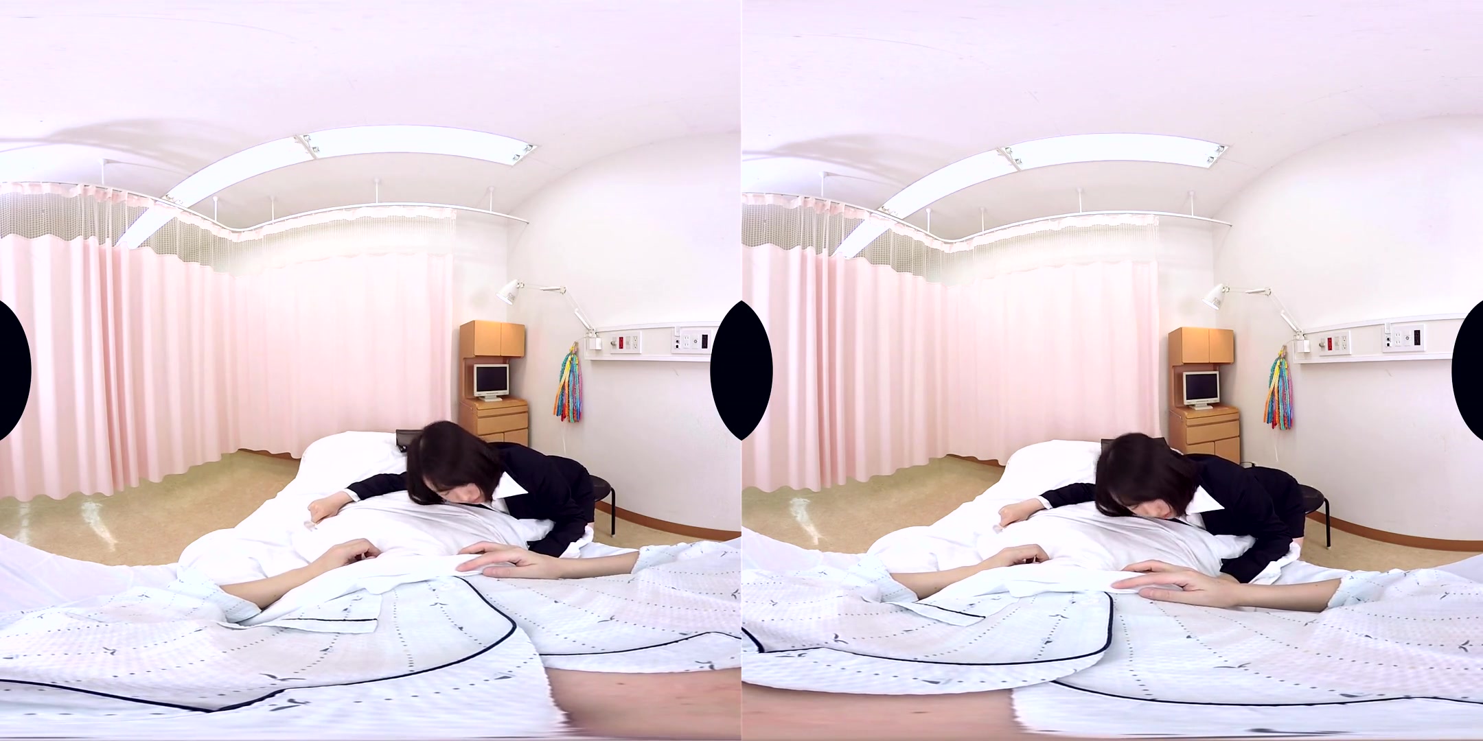 Visited by the Young OL in the Hospital 1 - Asian teen 18+ Hospital Fuck