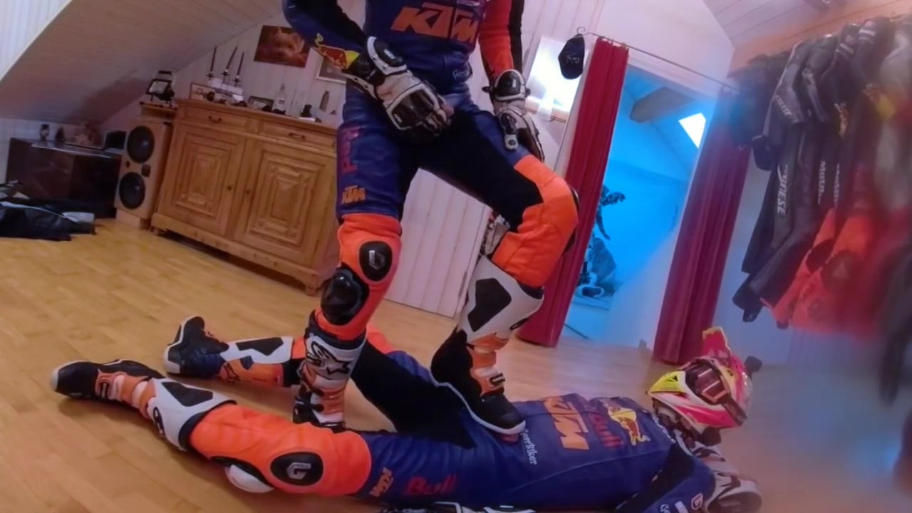 Ktm leather biker gear cuming