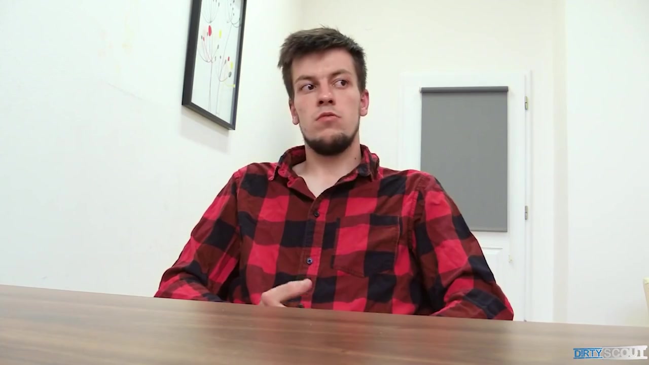 After The Interview His Future Boss Wants To See How Nice His Body Is & How Big Is His Dick