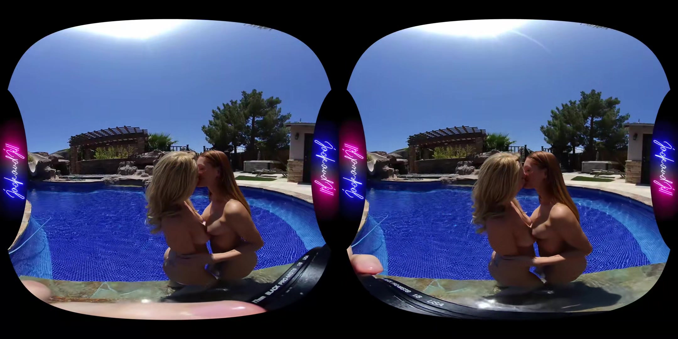 Jessi Rae Poolside 3some - Jackandjillvr