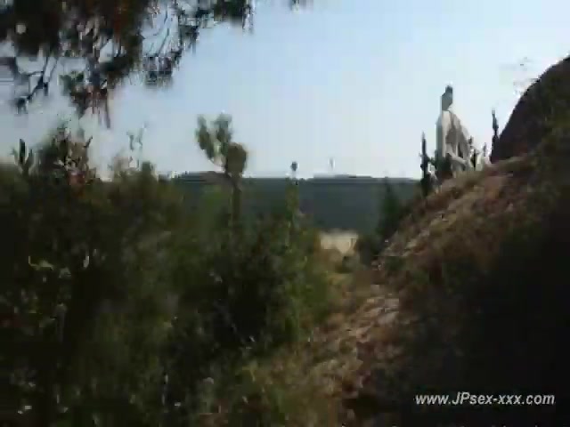 chinese lovers making love outdoor