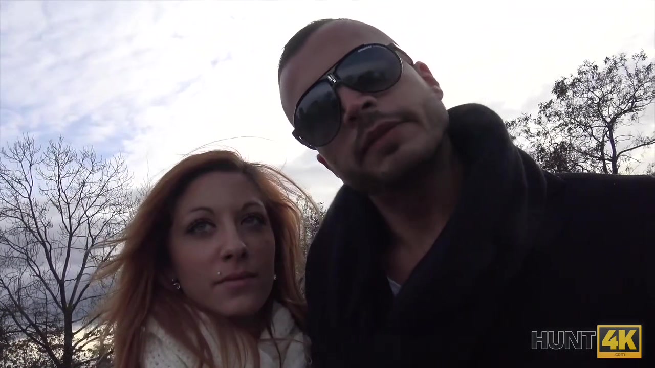 HUNT4K. Dude unwilliingly let GF ride man's cock in front of him