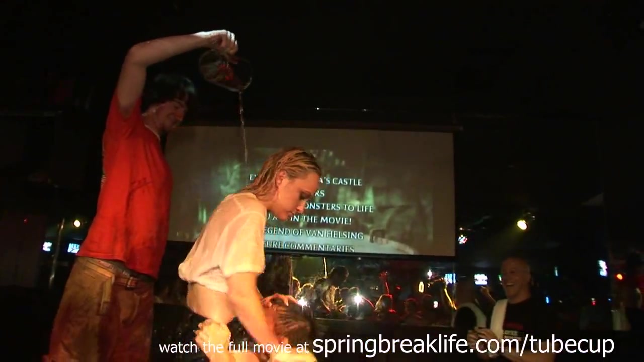 SpringBreakLife Video: Wet T-Shirt Contest