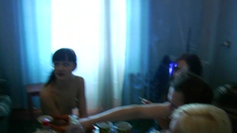Real group fuck fuckfest discharged on the student 18+ party sex movie
