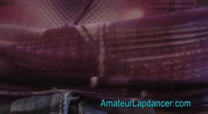 Lapdance:naked Pussy on Rough jeans