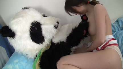 youthful nurse screwed with teddy bear