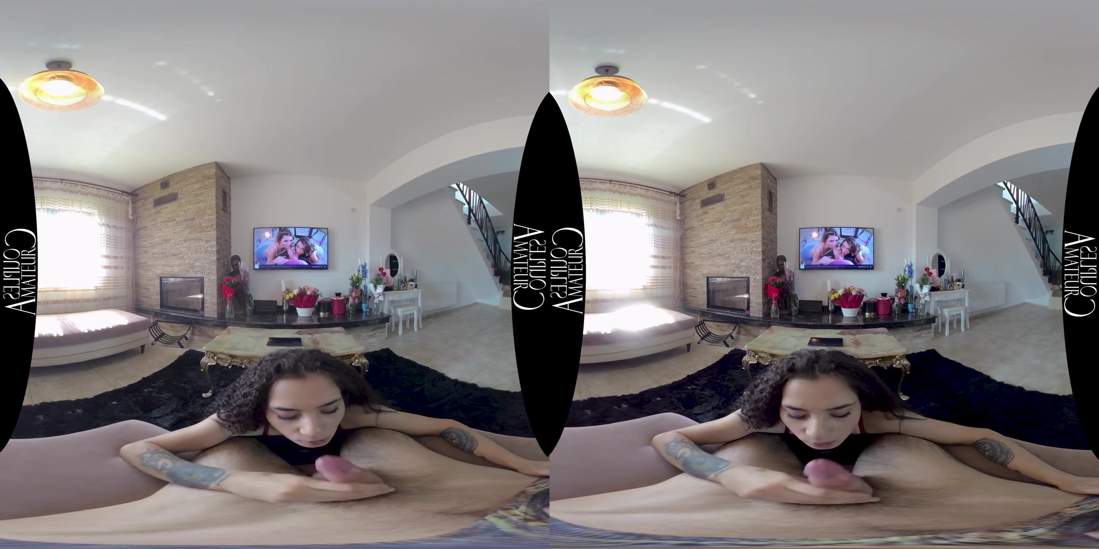 Caught My Stepbrother Watching Porn - AmateurCouplesVR