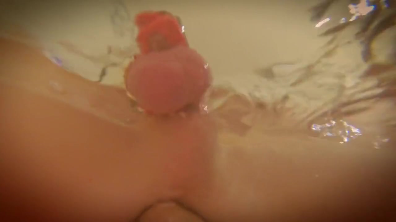 Aquaponey In The Jacuzzi - Chastity Cage On !