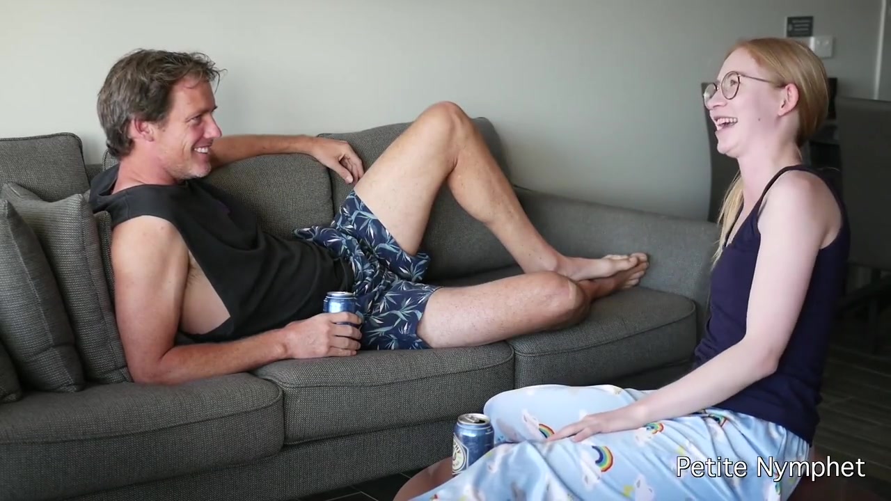 Quarantine & Chill: Bored Housemates Fuck Squirting & Creampie Trailer With Petite Nymphet