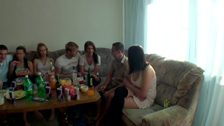The party is over and anal sex fuckfest
