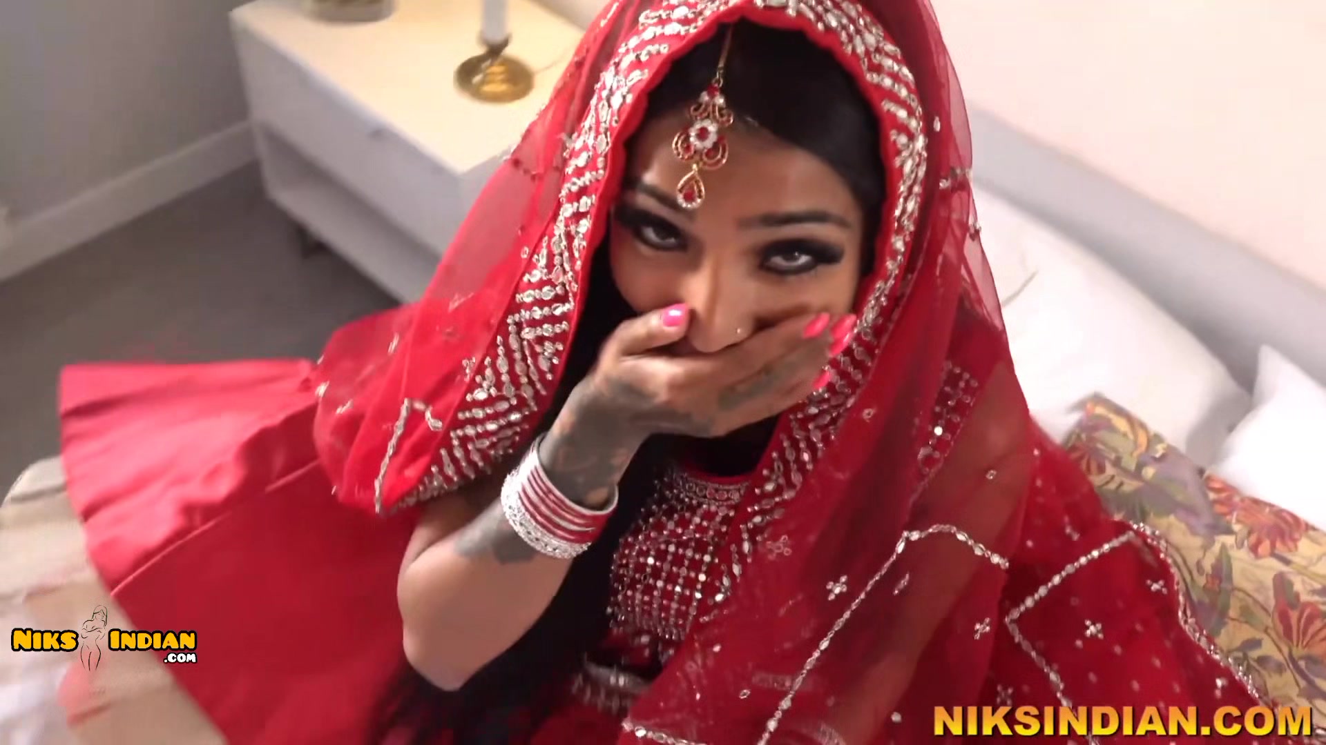 Desi Virgin Bride Fucked Hard on Suhagraat by Her Husband