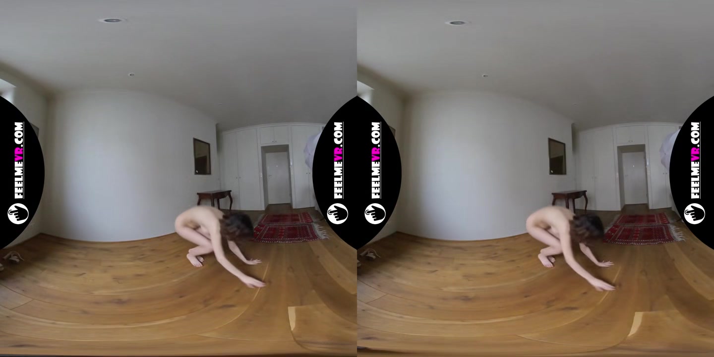 Polyna Thin Nerd Teenager With Perfect Boobies Casting VR180 Backstage - FeelMeVR