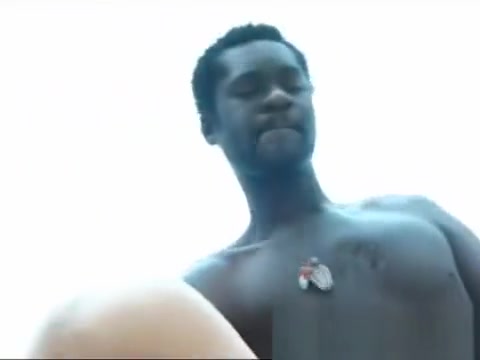 blonde ladyman sucks Gigantic black Prick And gets pokeed outdoors