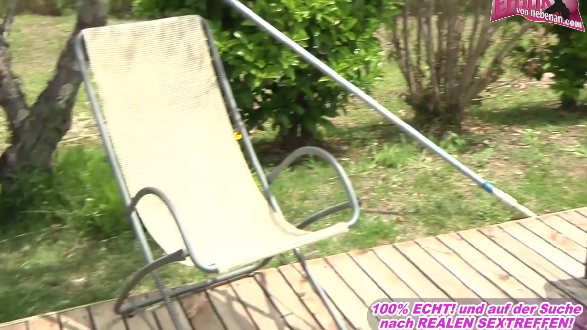 Outdoor Slave Guy And His German Femdom Blonde Milf