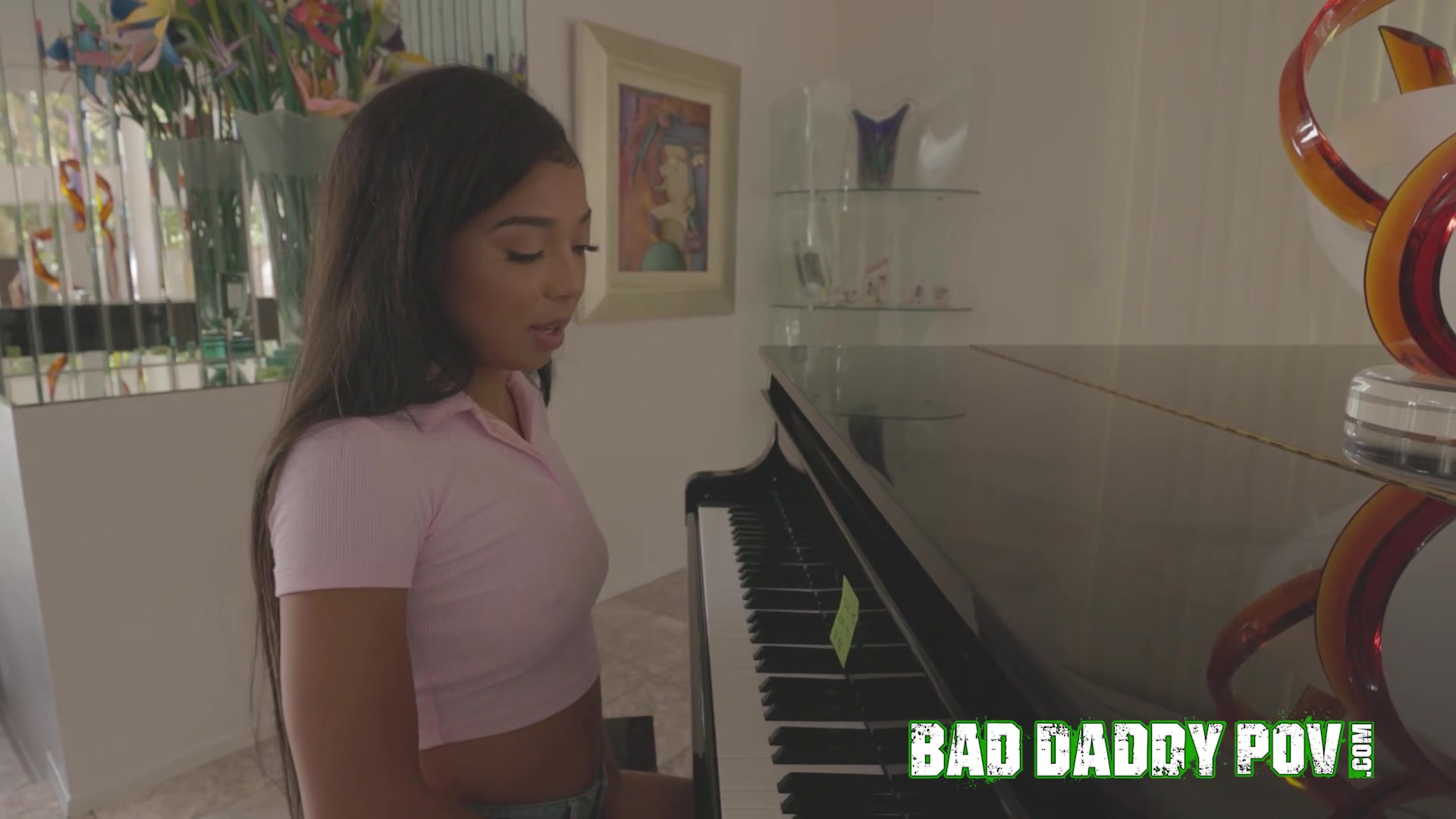 Stepdaughter Malina Melendez wants to play stepdad dick