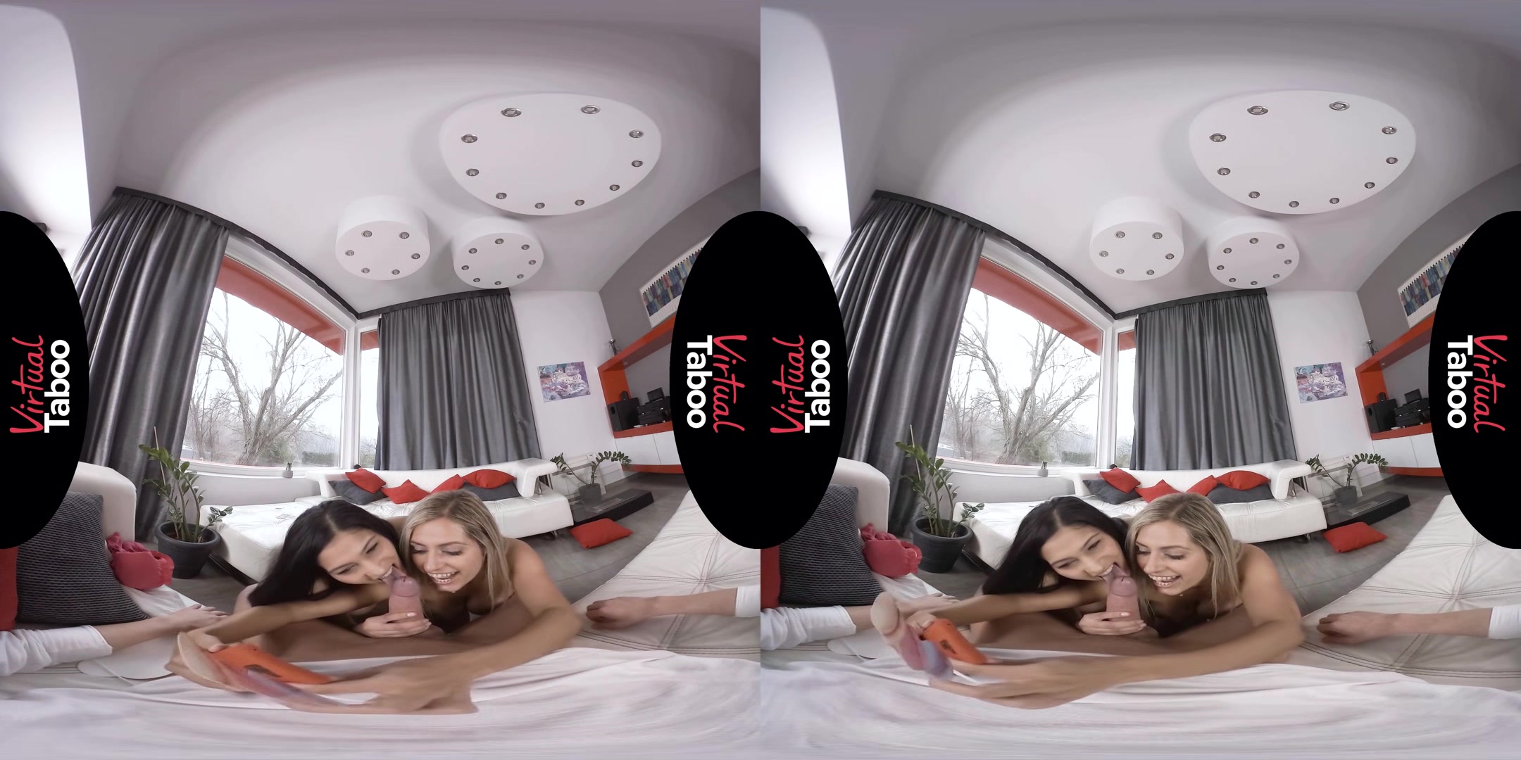 Mia Linz, Ava Black VR Porn: Profile Pic With Brother's Dick - VirtualTaboo