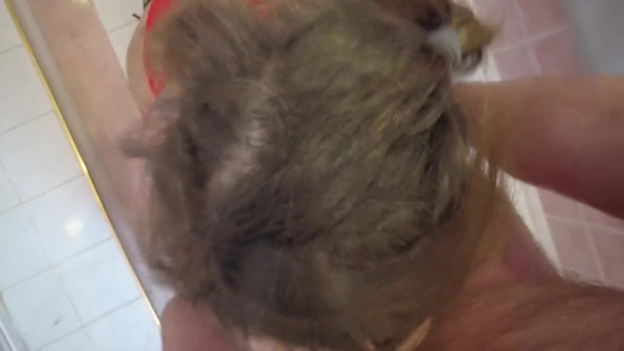 Horny Curly Haired Brunette Gets Fucked By Much Older Dude