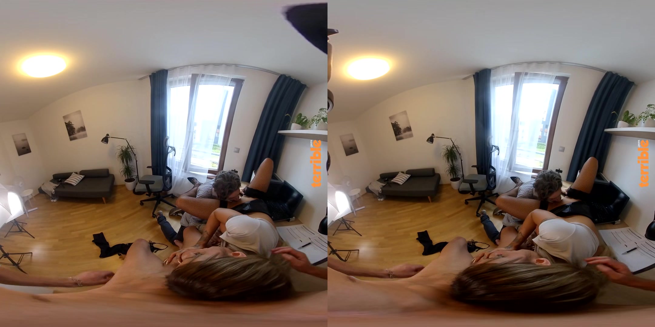Dresscode Issues - Part I; Big Tits Mfm Threesome