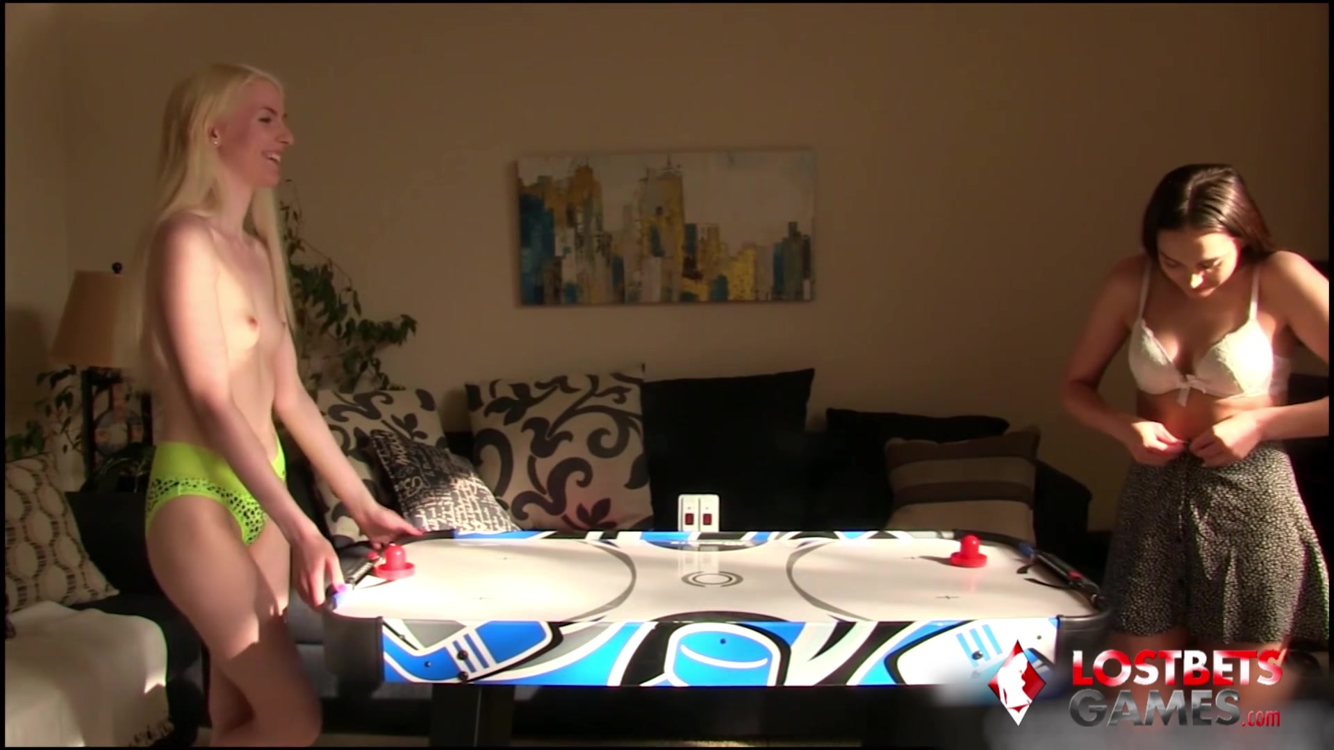 Air Hockey, the strip version! Expect amazing!