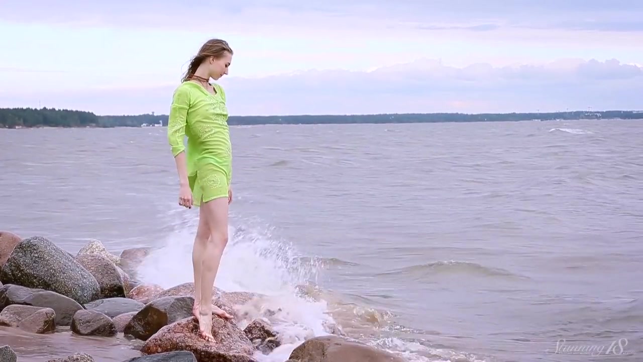 Skinny Ballet Dancer Annett Touches Her Gorgeous Naked Body!