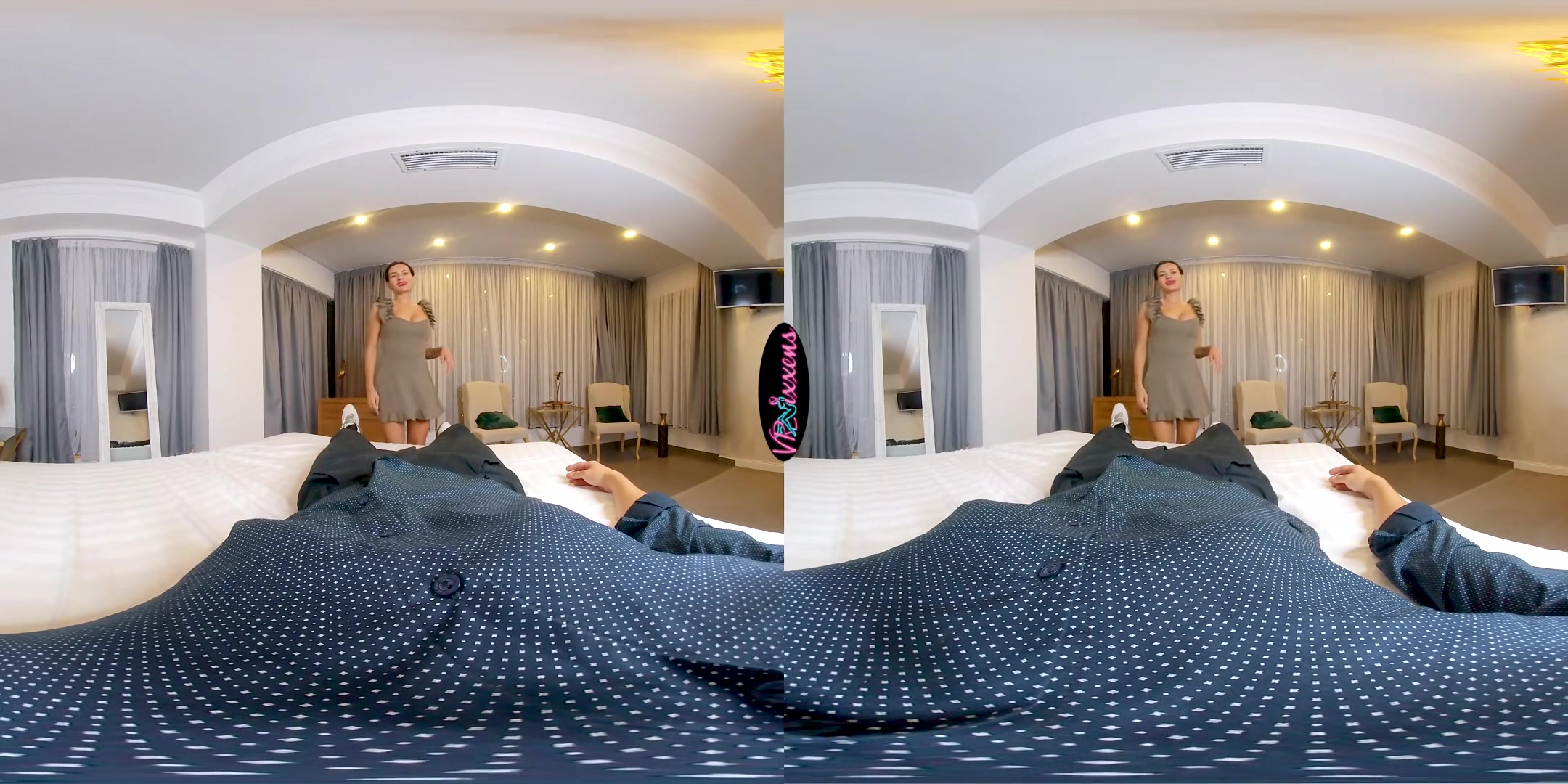 Sucked Off By Dirty Talking Bitch - Big Tits Pornstar Virtual Reality Blowjob Cum in Mouth