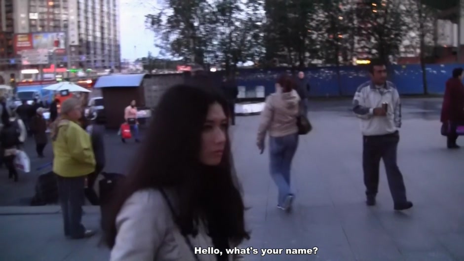 Pick up porn video with young girl