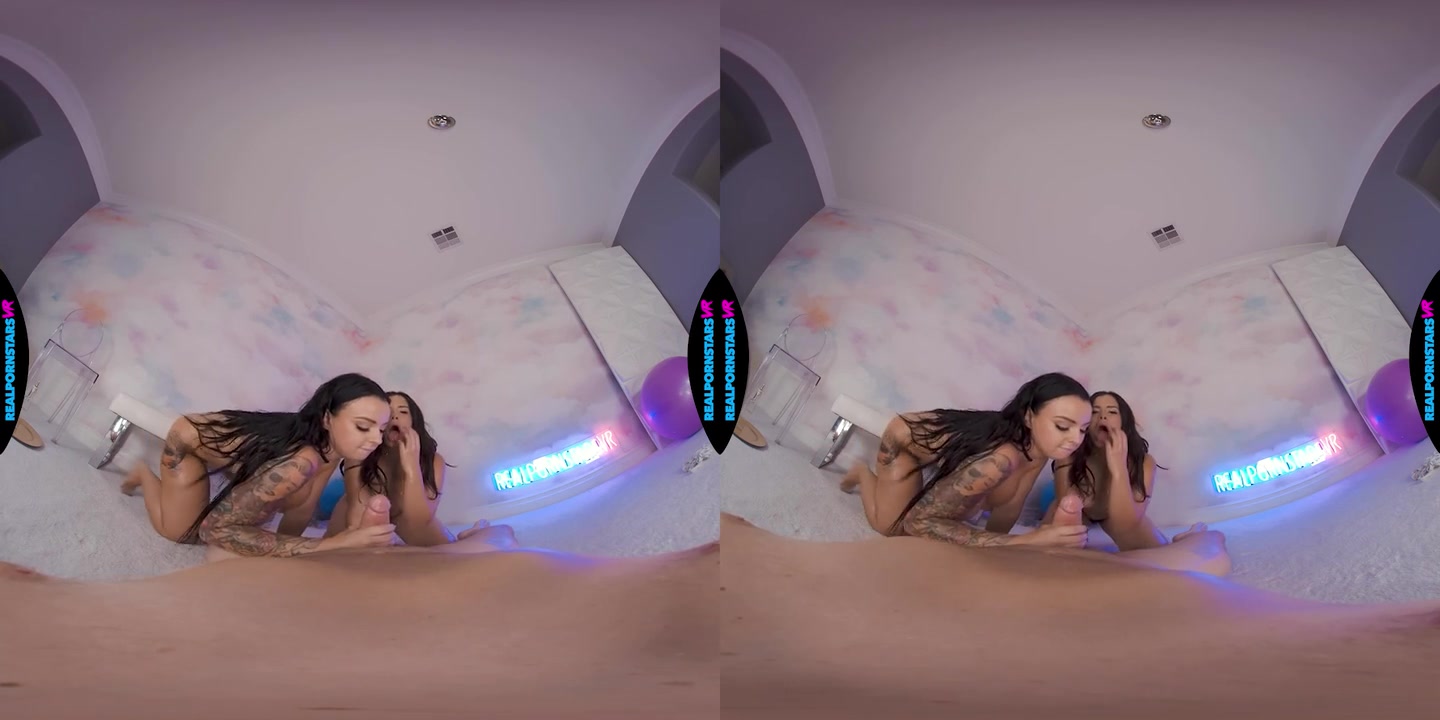 Slutty And Sexy Babes, Payton Preslee And Violet Starr, Tag-Team Your Cock Until You Explode All Over Them