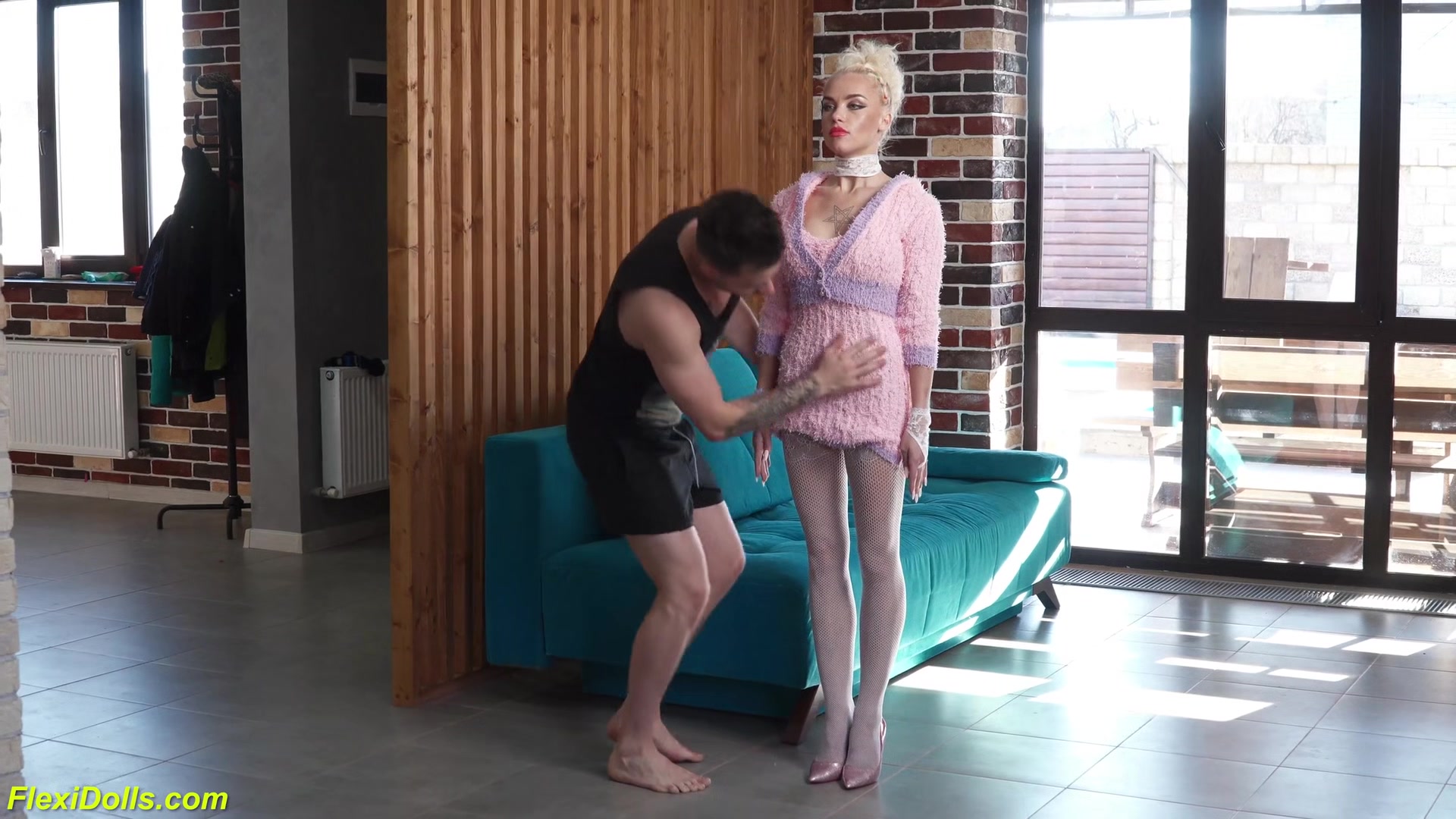 Real Skinny Doll Rough Ass Fucked