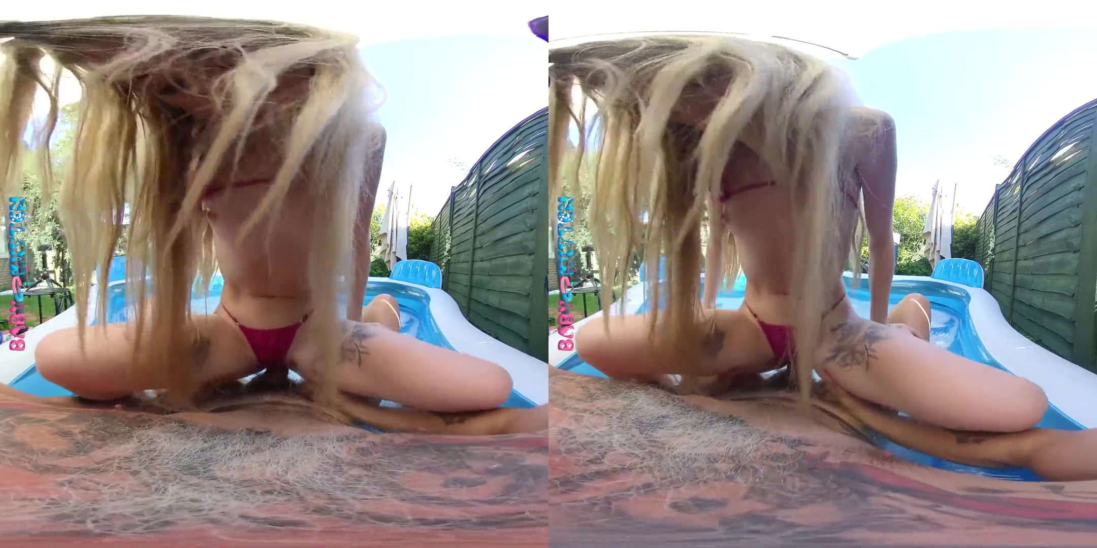 Hot Sunbathing With her Stepdaddy III