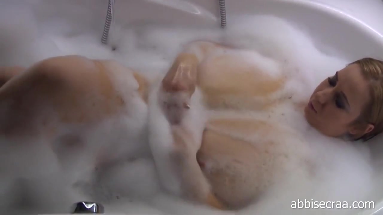 Abbi Bubble Bath And Soapy Humongous Tits