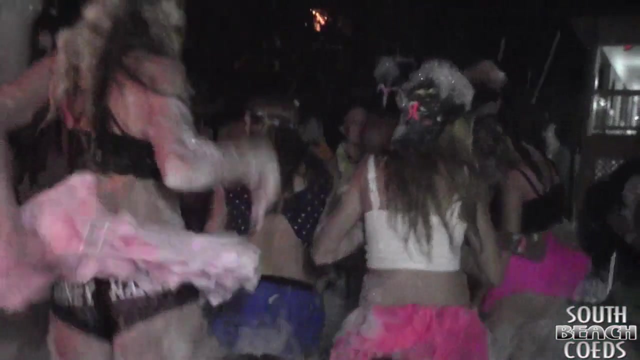 Filming in Key West Strip Club then Going to a Wild Foam Party Fantasy Fest 2014 - SouthBeachCoeds