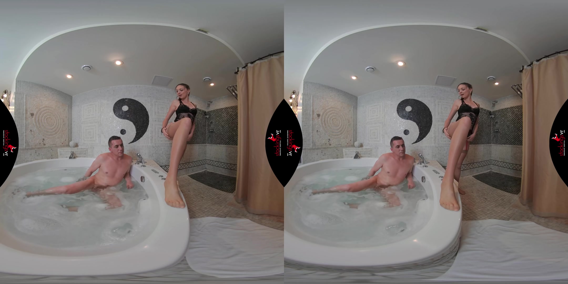 Dripping Wet And Steamy - StockingsVR