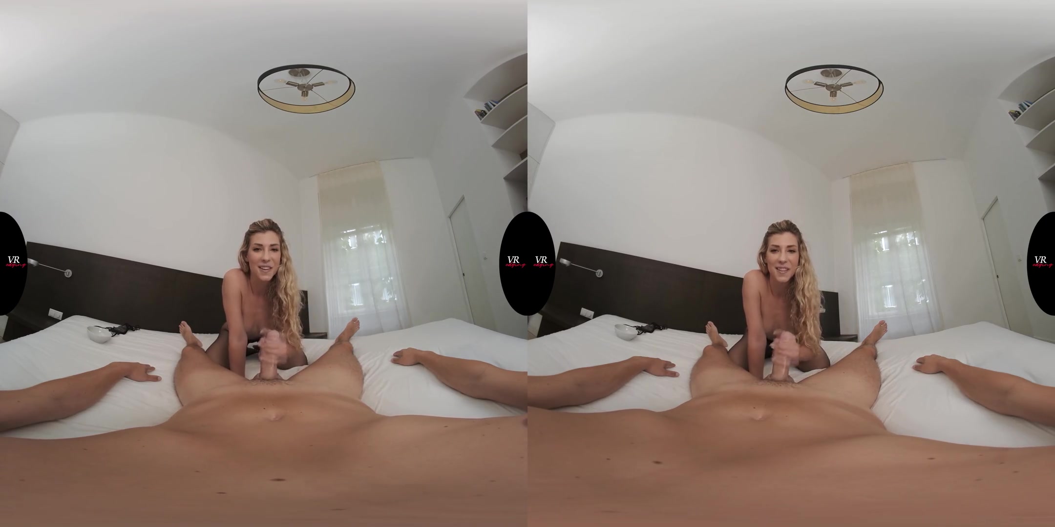 Shona Helps You To Relax - Blonde Slut Strokes and Sucks your Cock While Edging You