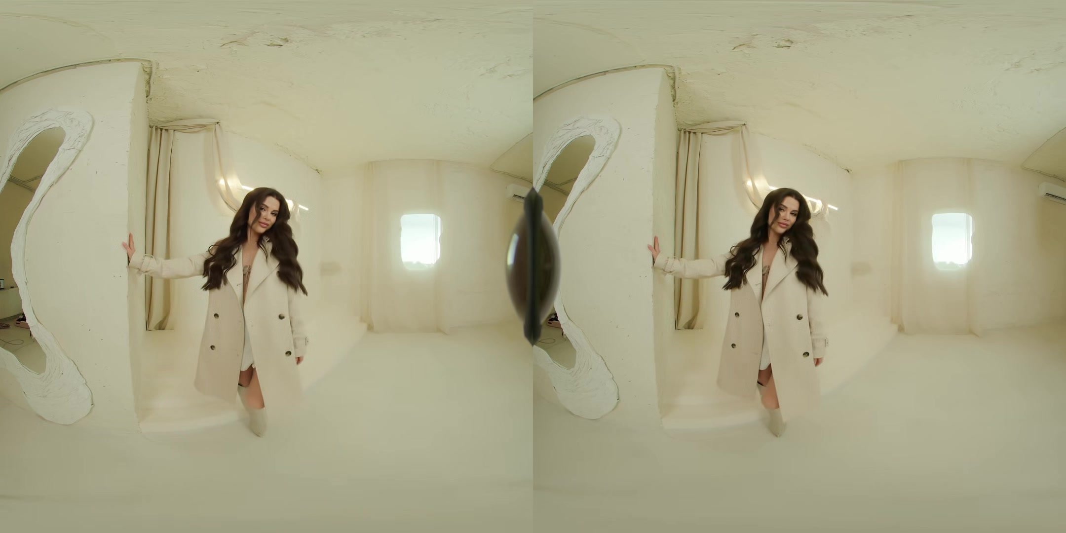 Annet In A Beige Coat - Vrsun - Vr Porn Video