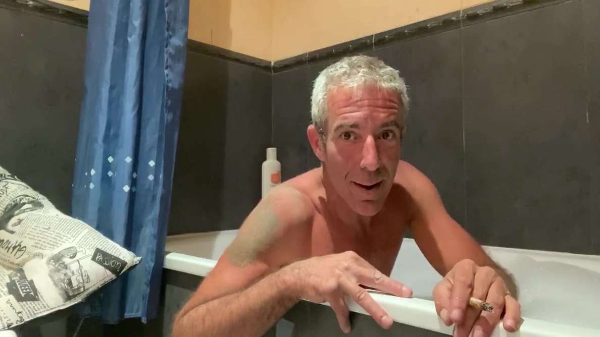 Bisexual Masturbating In The Bathroom At Home By Wildspaincouple