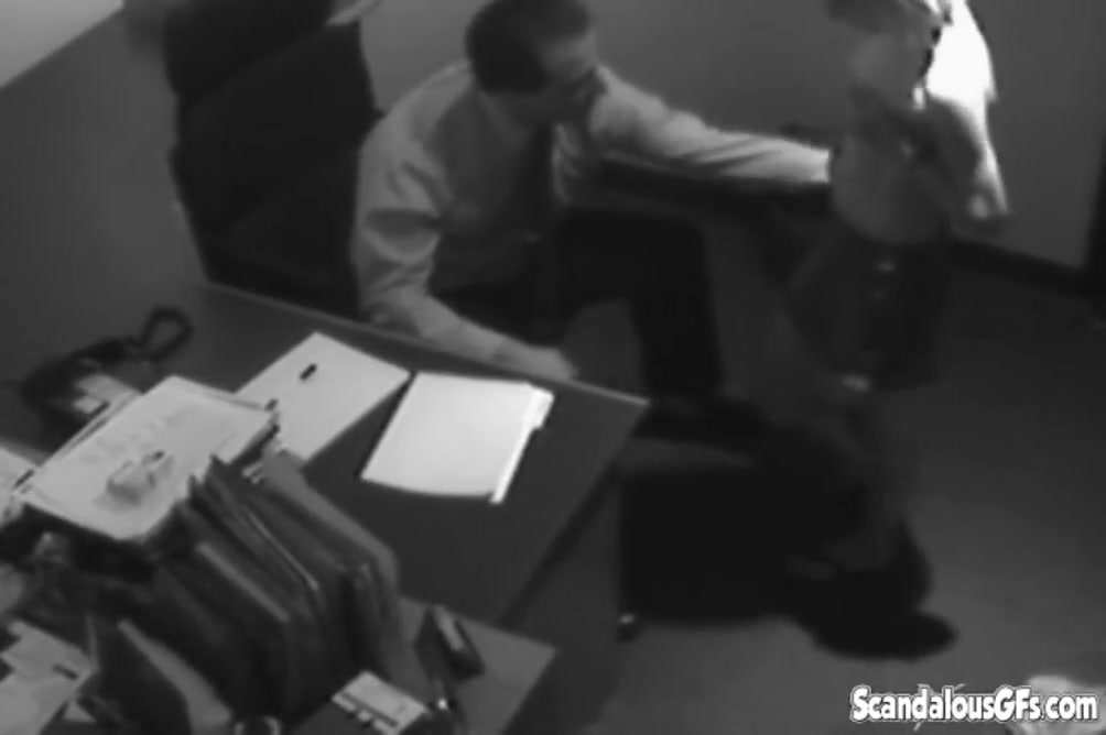 Blonde Secretary Blowjob Her Boss Big Dick