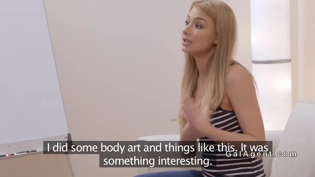 Blonde Model Eats Pussy To Busty