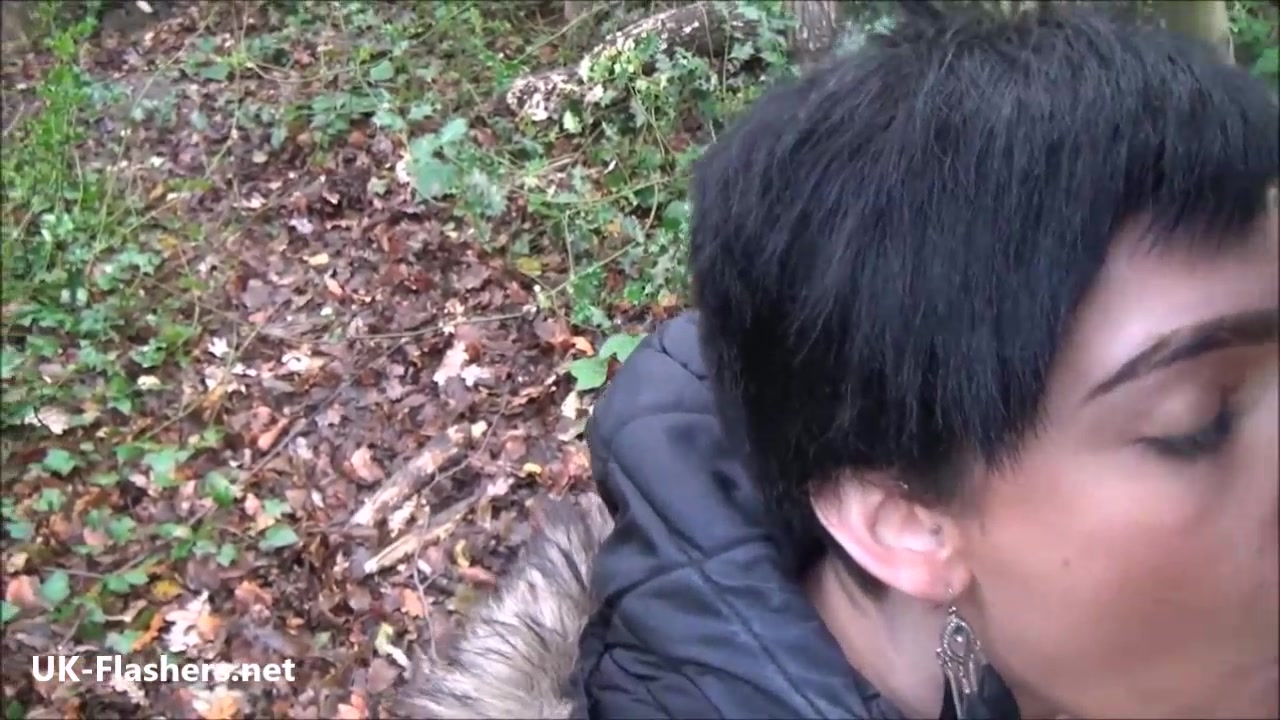 Amateurs public blowjob and flashing Charlies outdoor oral sex in wild homemade adventures of exhibitionist brunette