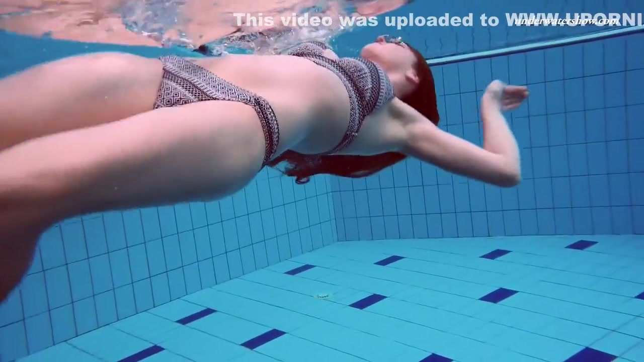 Big Tits Teenie Liza Bubarek Swimming Naked In The Pool