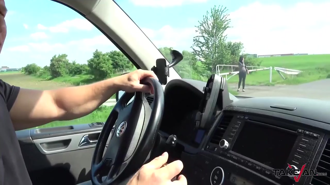 Pick-up Brunette Banged And Sperm Filled In A Van 12 Min