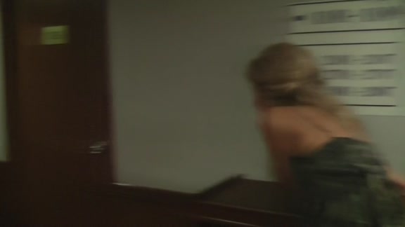 Blonde fucked in the bedroom