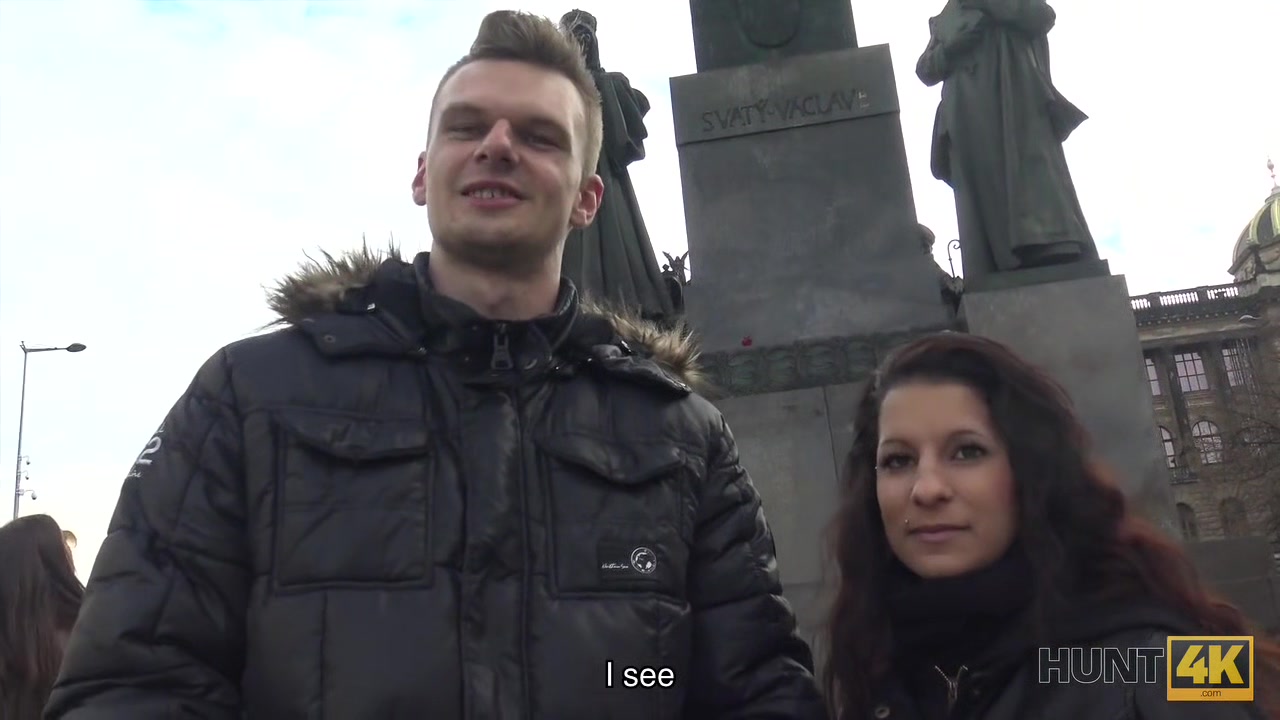 HUNT4K. Hunter meets a nice girl in Prague and fucks her for cash