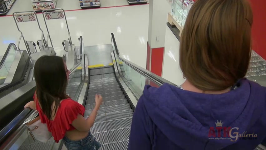 ATKGirlfriends video: Sara Luvv and Lara Brookes - fun double date with you.