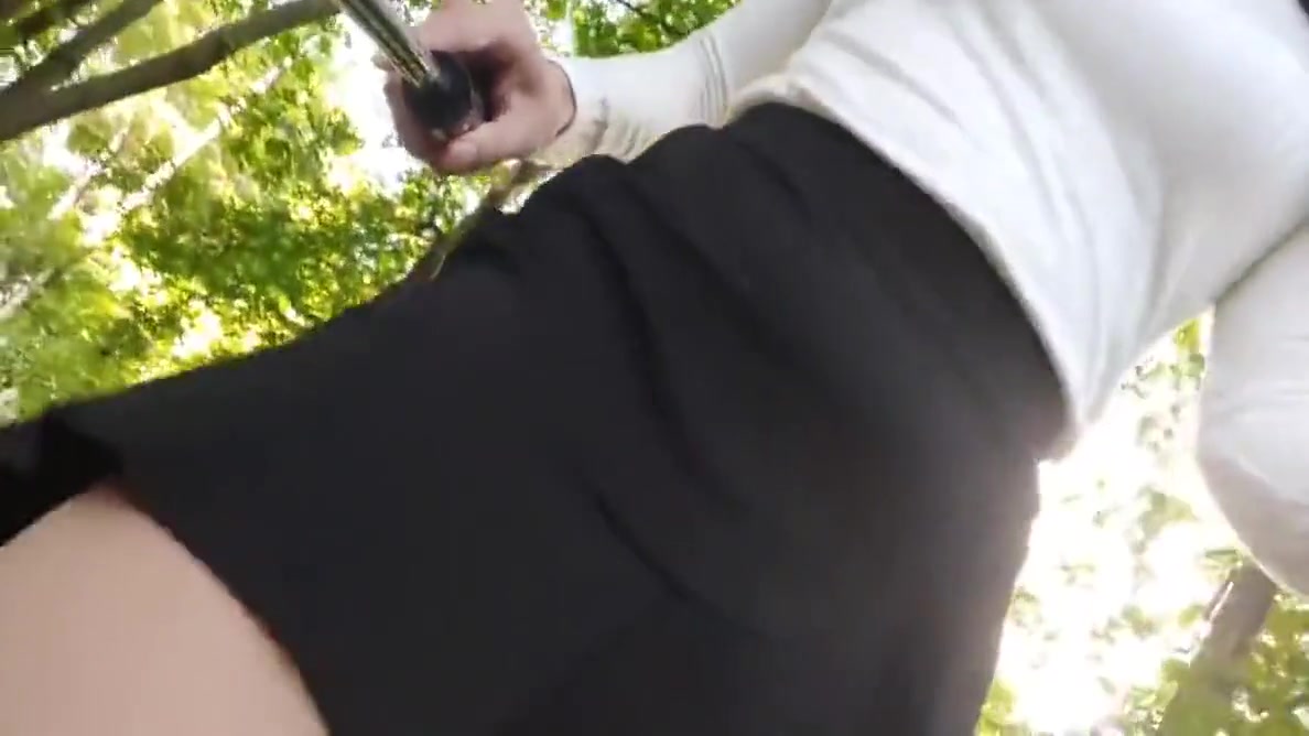 Sexy Asian Shemale Sissy Walking In The Street, Posing