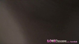 Love Creampie Horny amateur redhead lets casting agent cum inside her