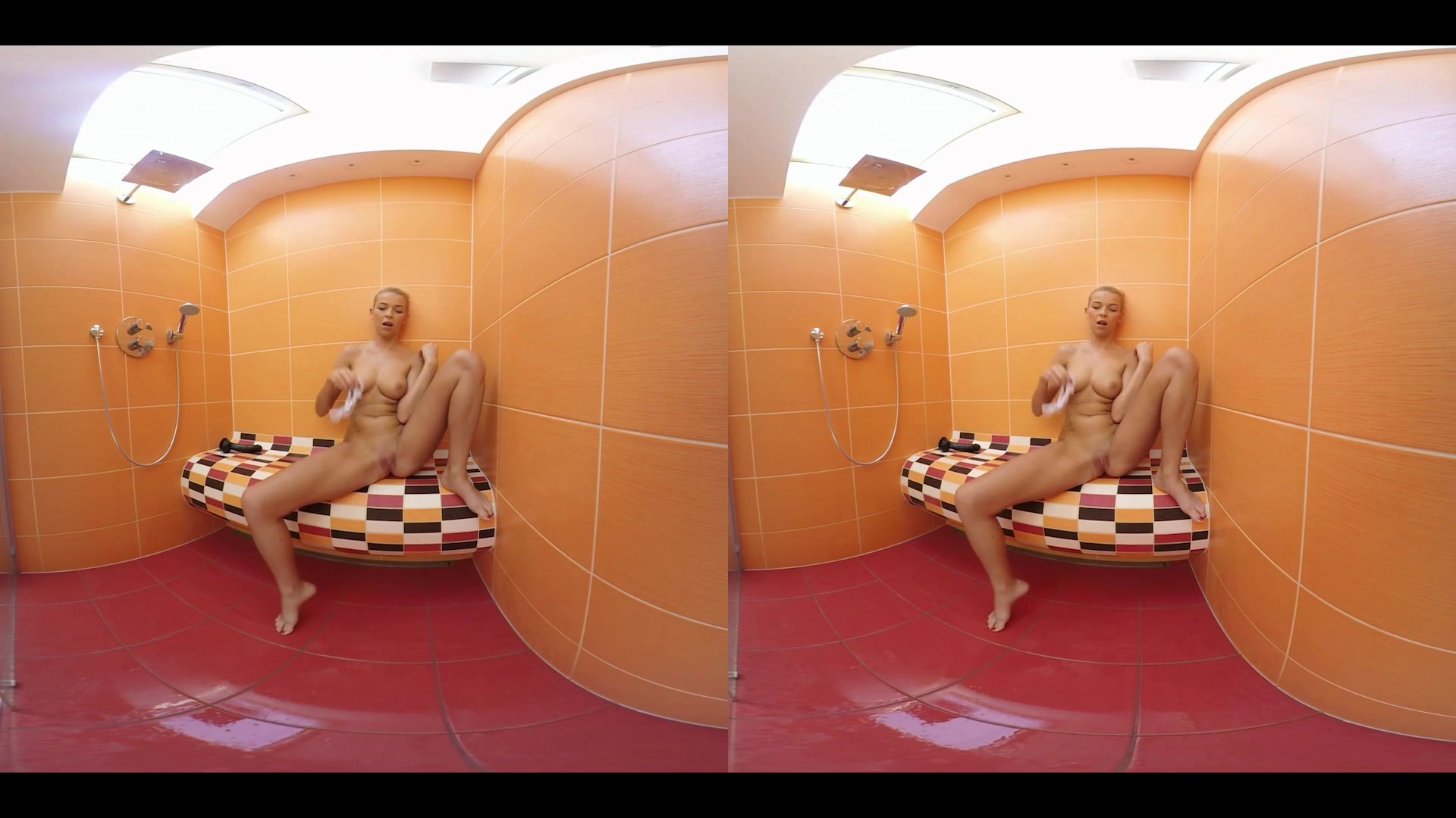 Watch her in the shower